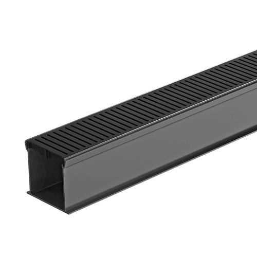 Rain Drain™ Trade – Black Heel Guard Grate & Joiner