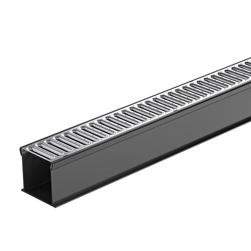 Rain Drain™ Trade – 1 m Galvanised Steel Grate & Joiner