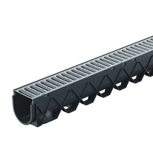 Storm Drain™ – 1m complete with Stainless Steel Grate