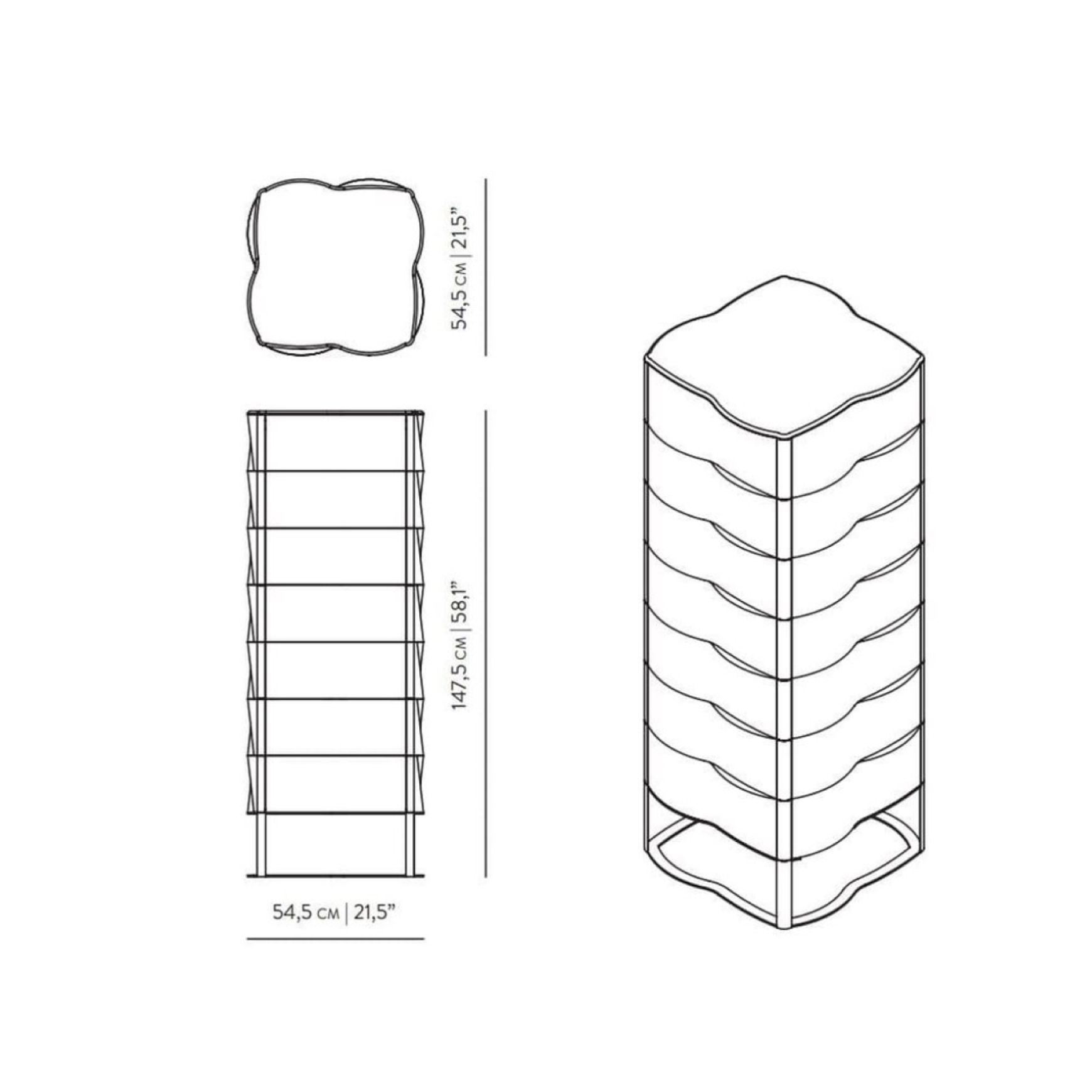 Touch Chest of Drawers dimensions