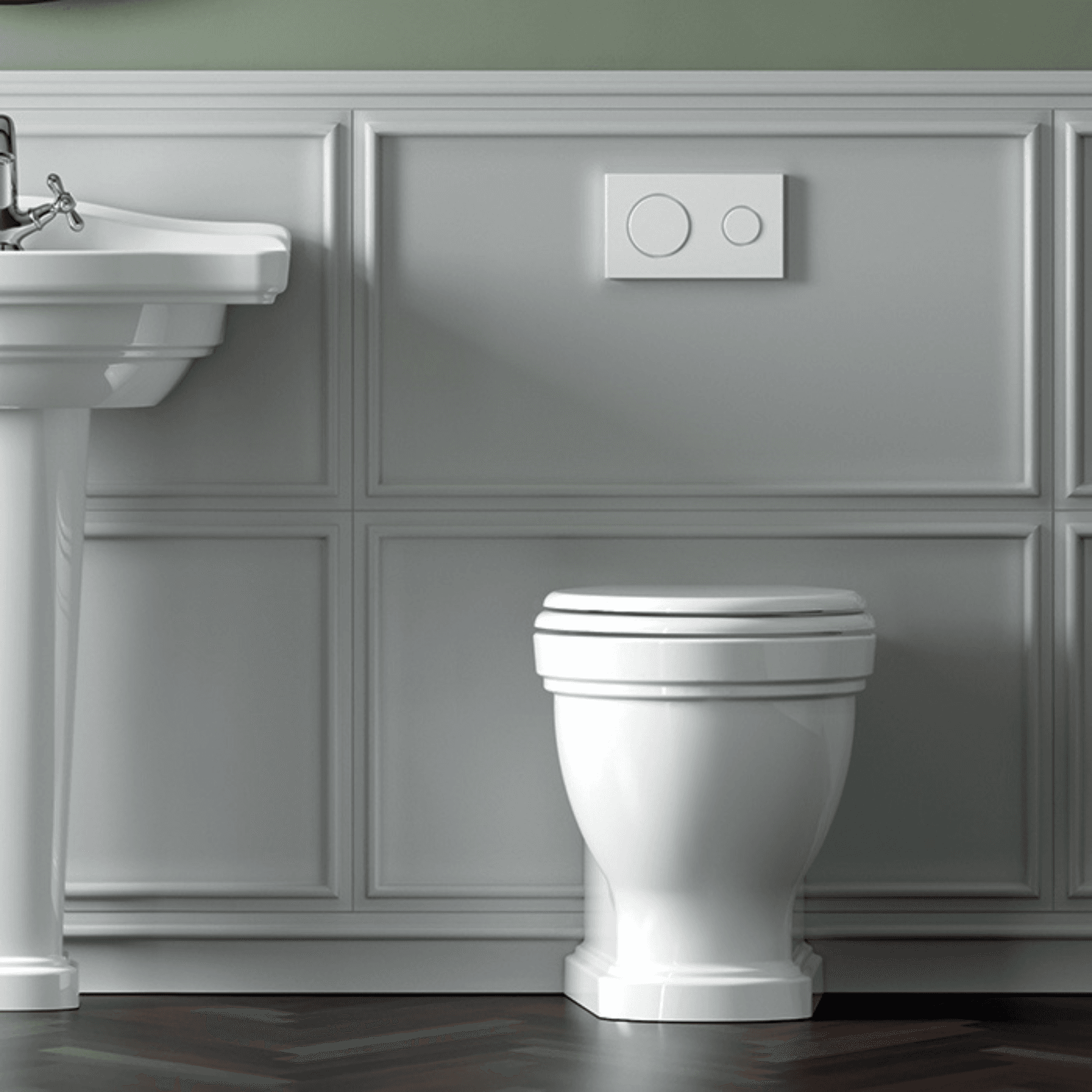 Ethos Back to Wall Toilet Pan