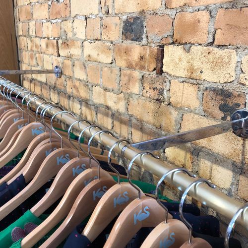 Custom Steel Clothing Racks