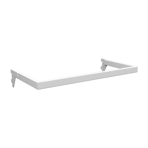 Flexiwall 50 Side Hang Rail 600mm White