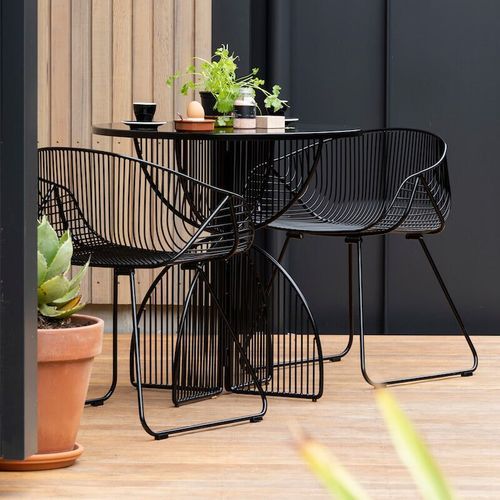 Omaha Cafe Table | Black