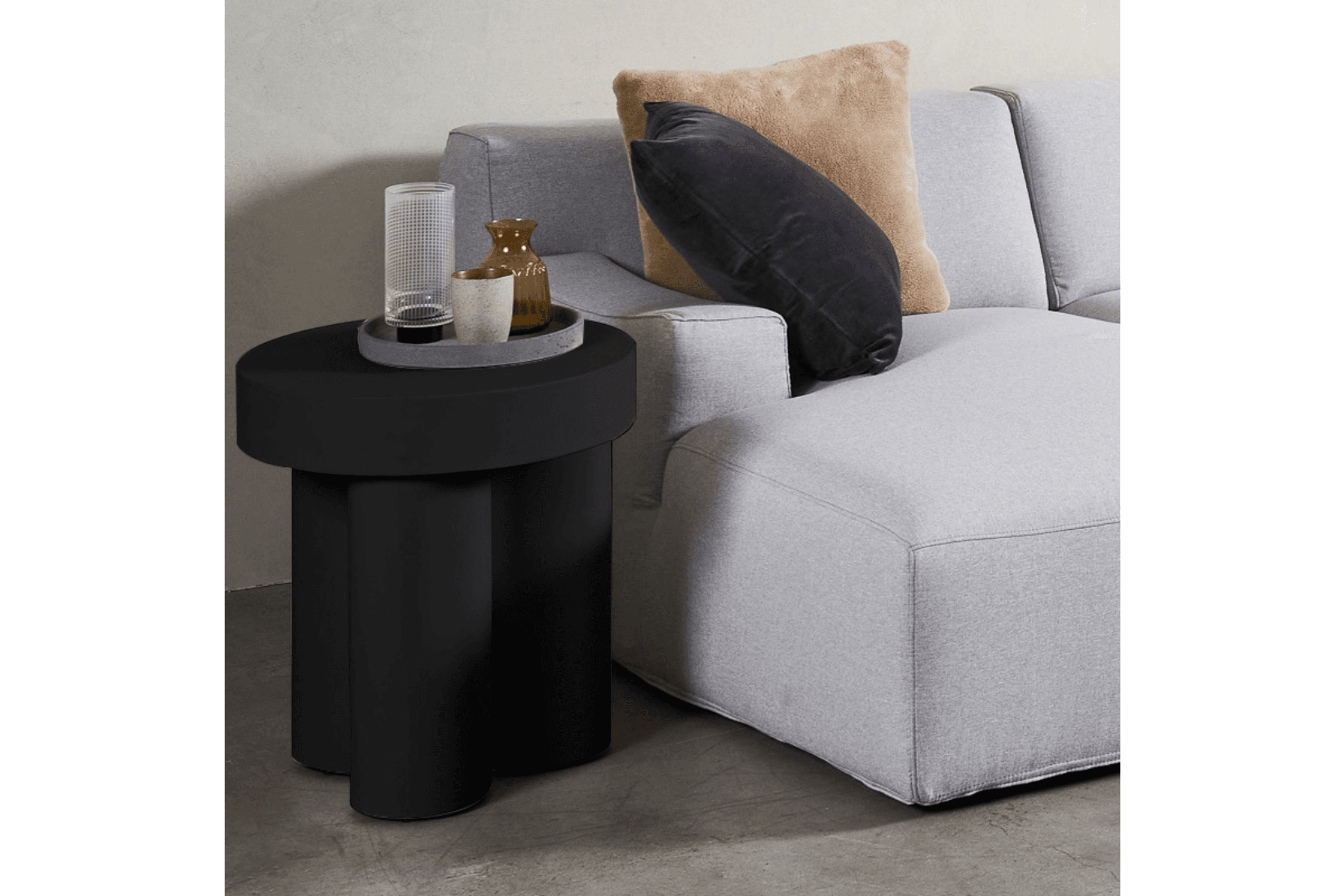 Concrete Tuba Coffee Table