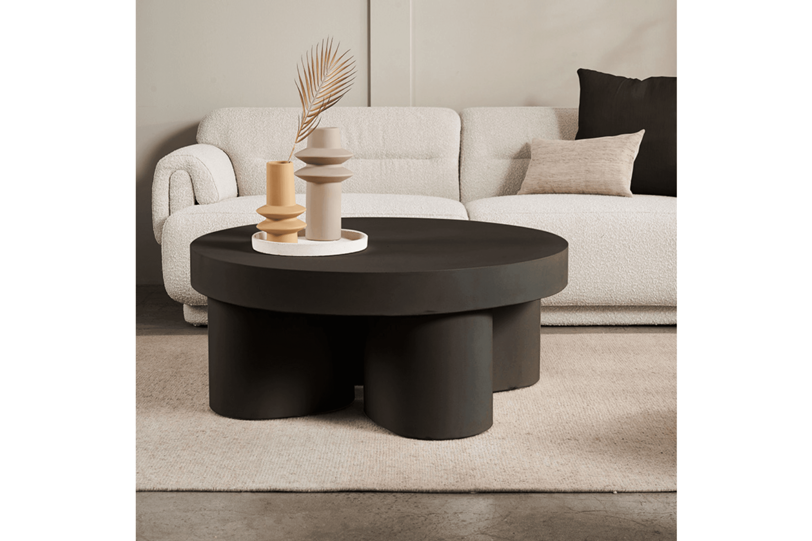 Concrete Tuba Coffee Table