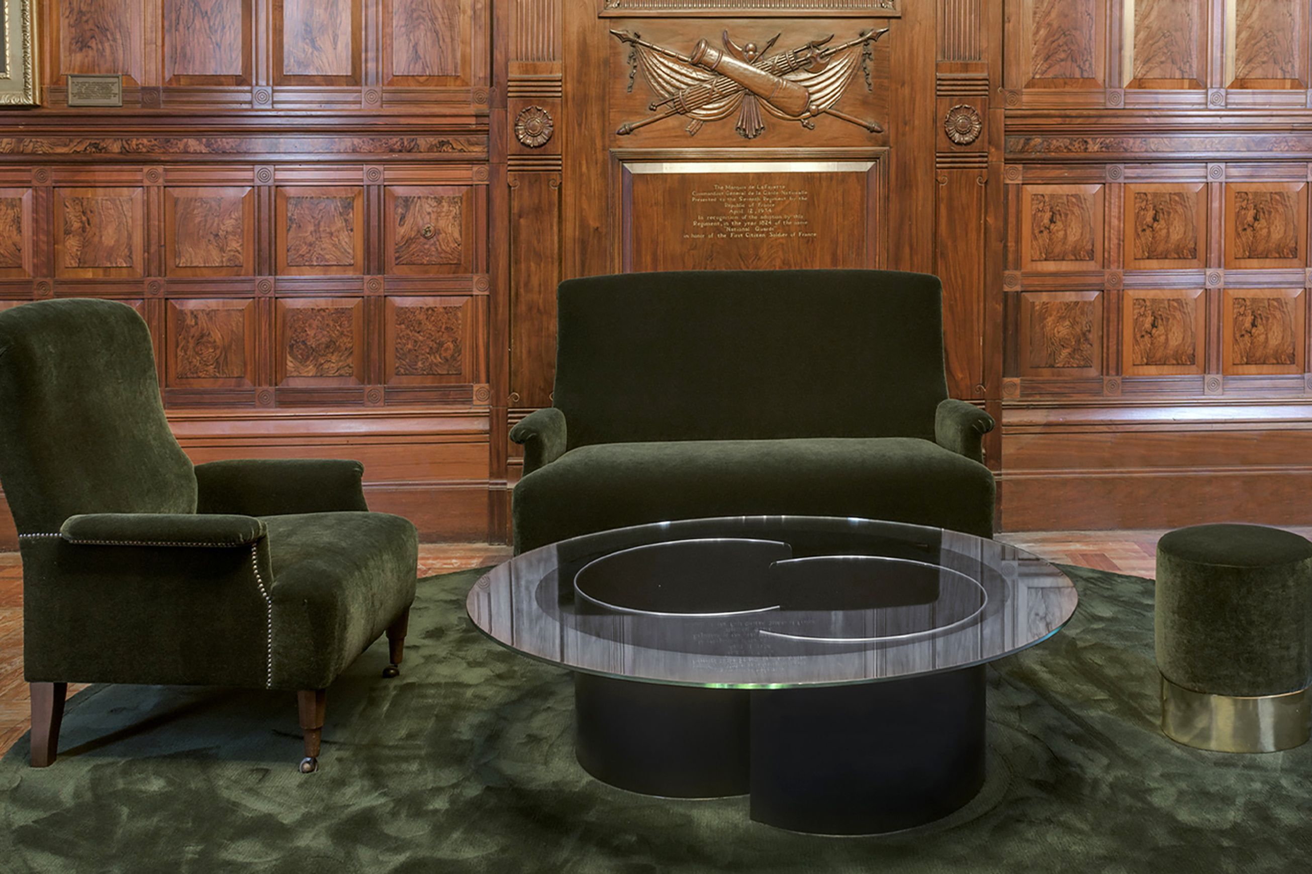 Azucena Fascia Specchiata Coffee Table