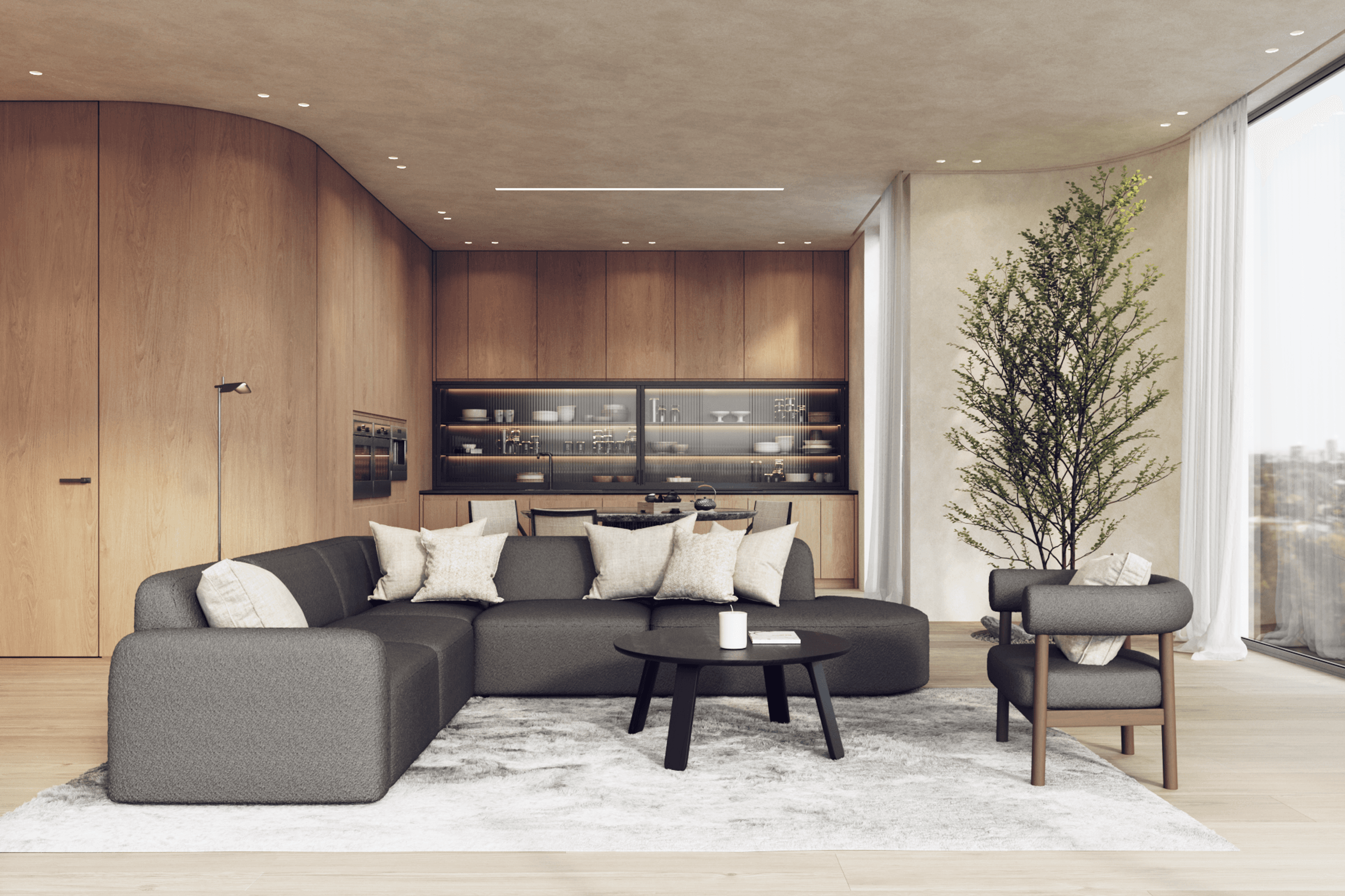 Mateo Coffee Table - Round - 90cm