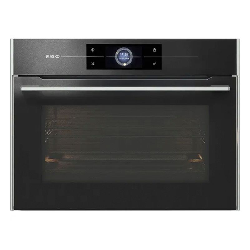 ASKO Elements 45cm Built-In Combi Microwave Oven - Black Pearl