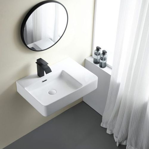 Glide Care Wall Hung Ceramic Basing Left Hand Bowl