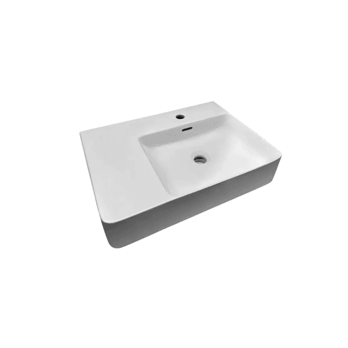Glide Care Wall Hung Ceramic Basing Right Hand Bowl