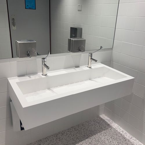 Solid Surface Wash Planes