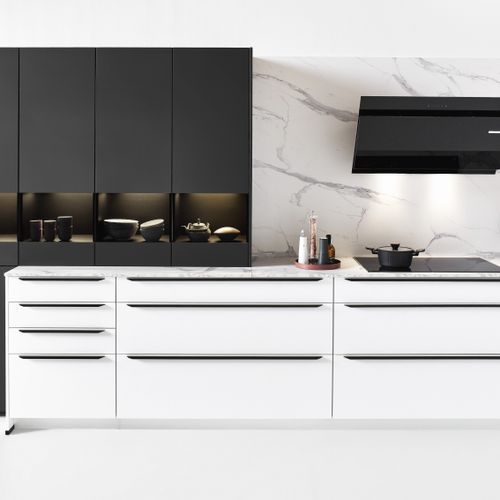 Easytouch Ultramatt Lacquered Kitchen Cabinetry