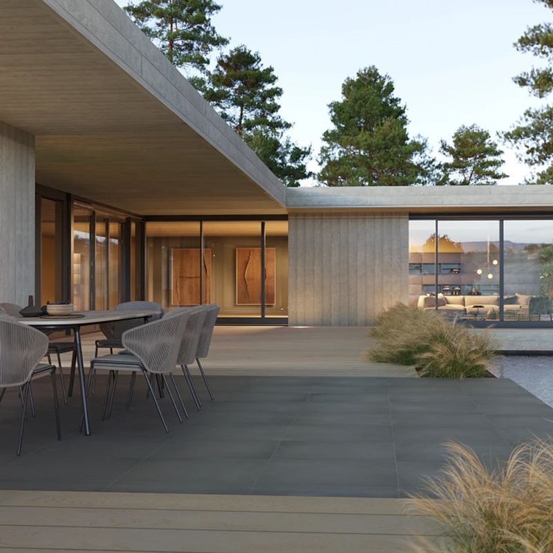 Millboard Envello Shadow Line Cladding | Smoked Oak