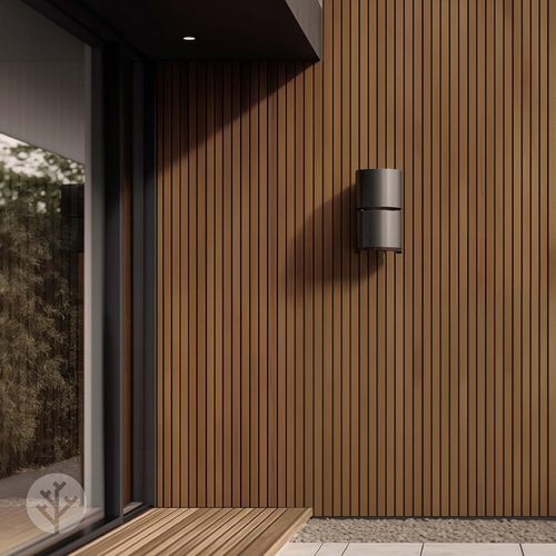 Acupanel® | Oak | Exterior Composite Slat Wall Panels