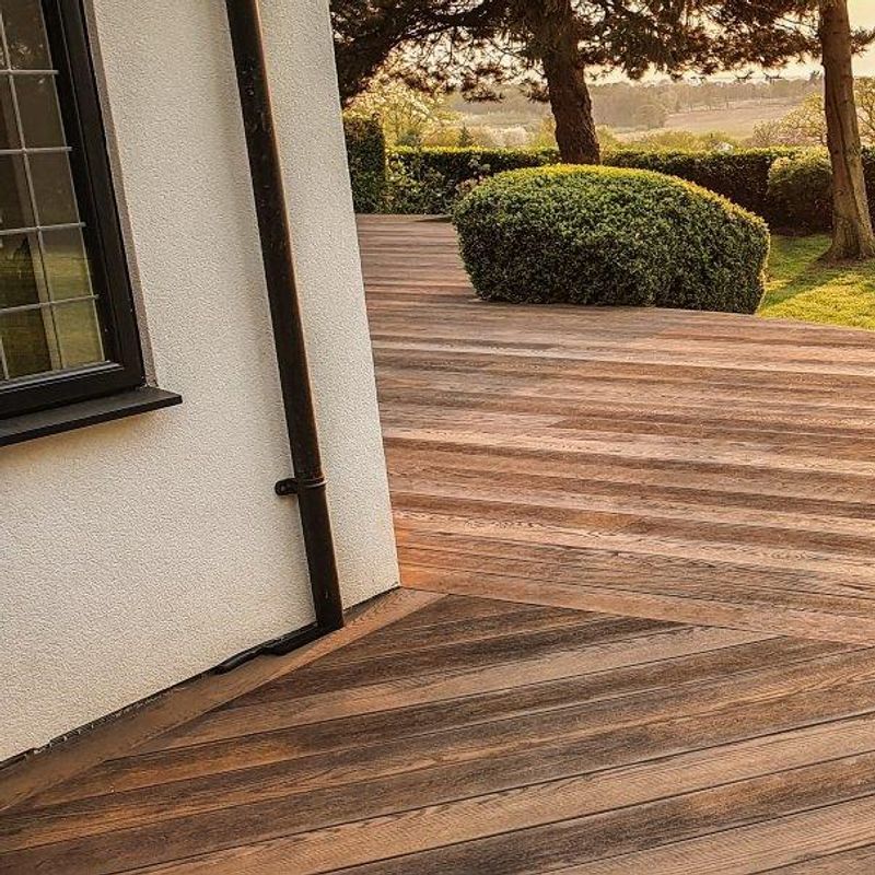 Antique Oak | Enhanced Grain Decking