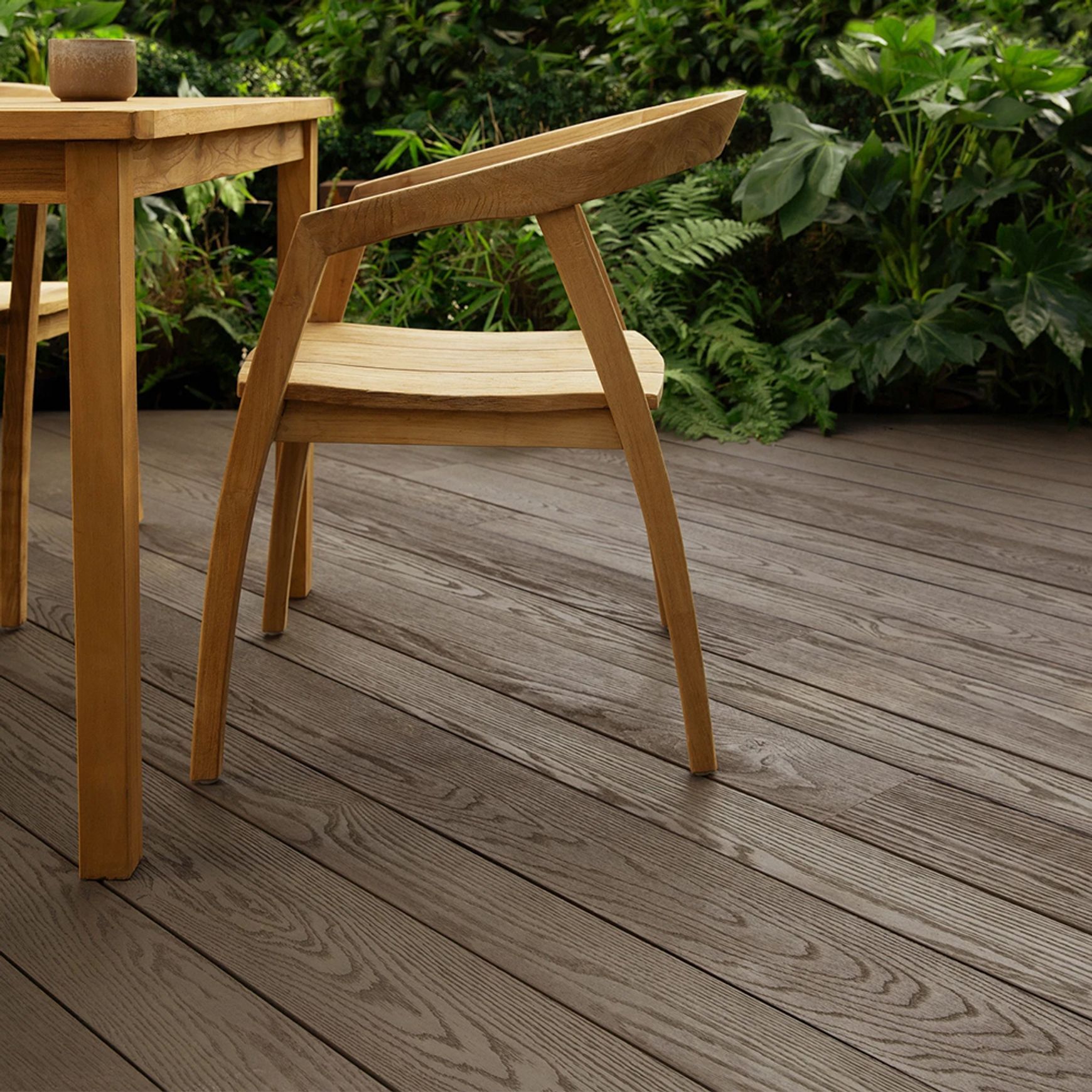 Millboard Ebony Grey | Enhanced Grain Decking