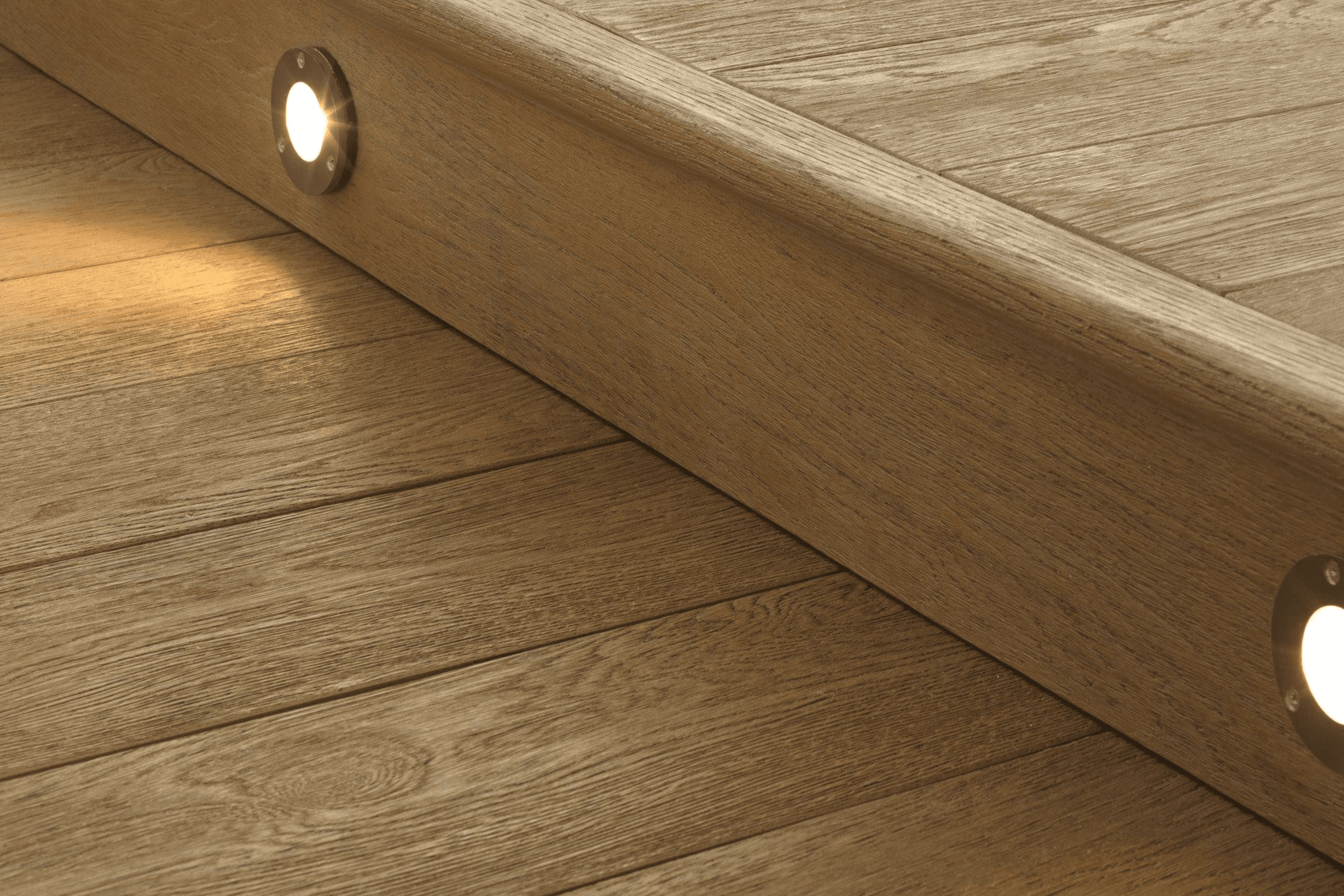Millboard Golden Oak | Enhanced Grain Decking