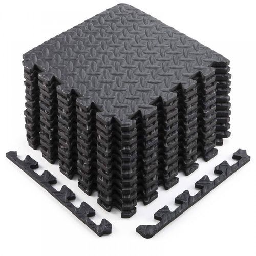 Foam Tiles Protective Flooring Gym Mat - 12Tiles