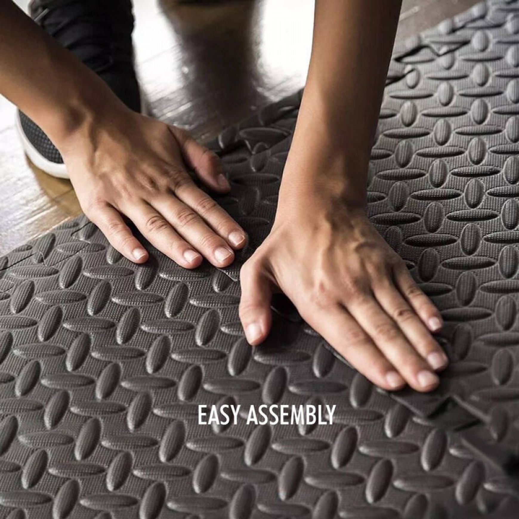 Foam Tiles Protective Flooring Gym Mat - 12Tiles