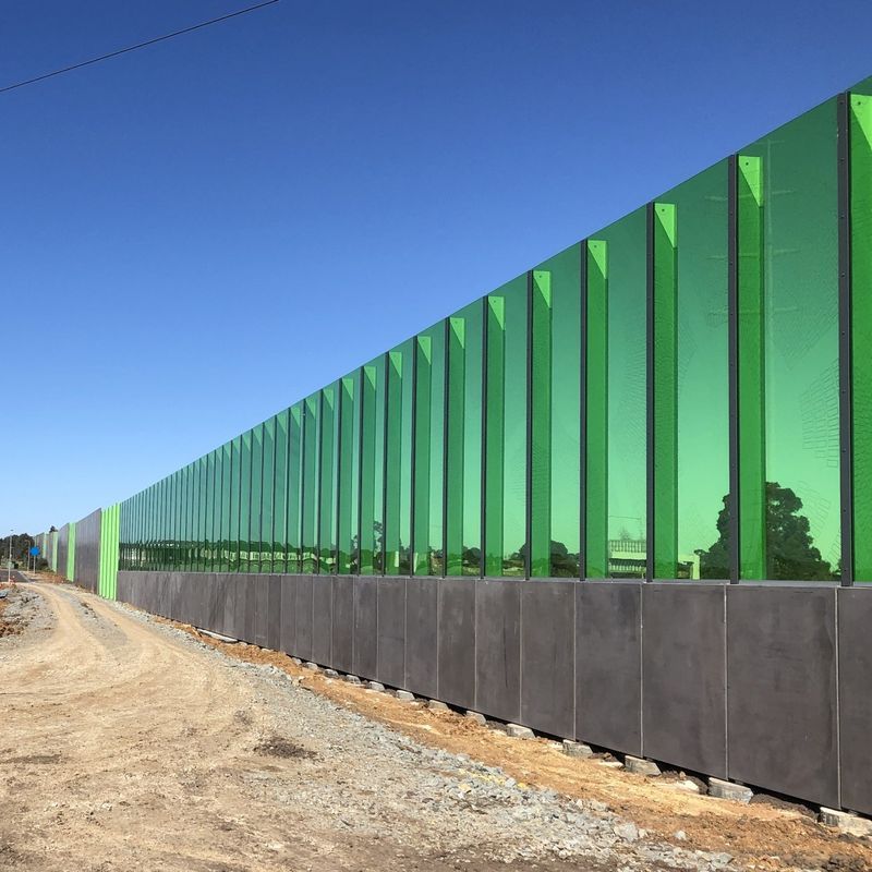 Transparent Noise / Safety Barriers