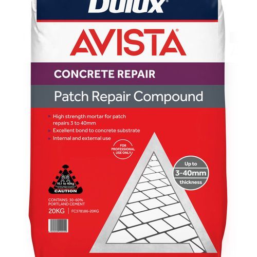 Dulux Avista Patch Repair Compound 3-40mm