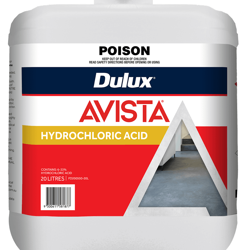 Dulux Avista Hydrochloric Acid