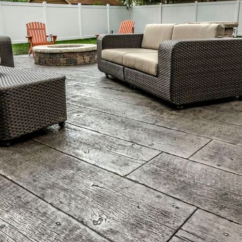Concrete Imprint Texture Mats