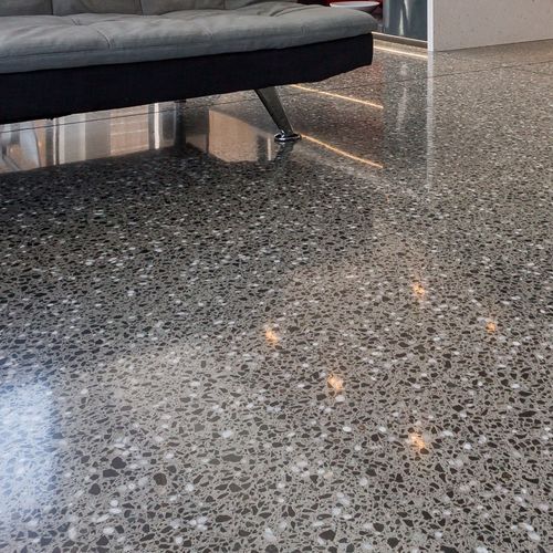 Polished Concrete Flooring - High Street (Full Exposure)