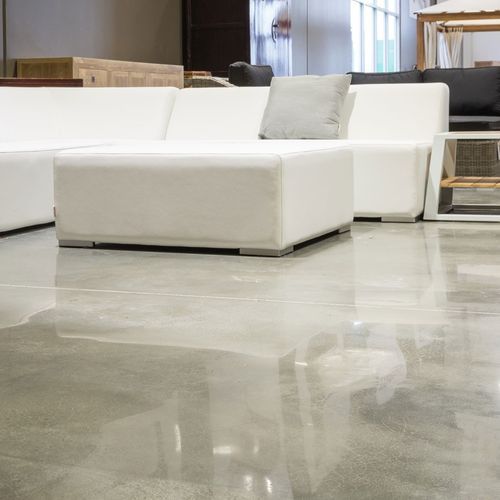 Polished Concrete Flooring - Warehouse (Plain Exposure)