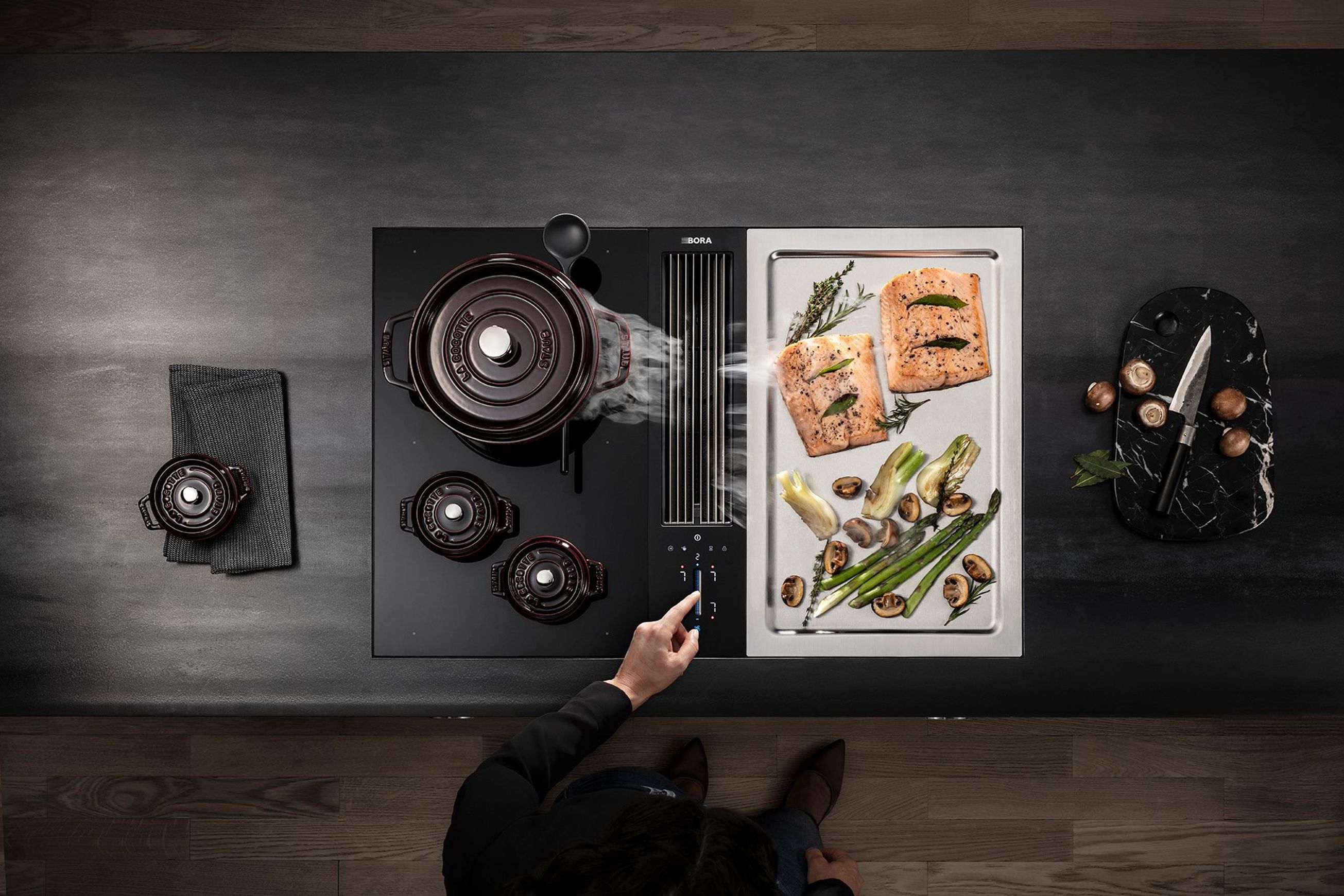 BORA Classic 2.0 | Combined Cooktop & Extractor System