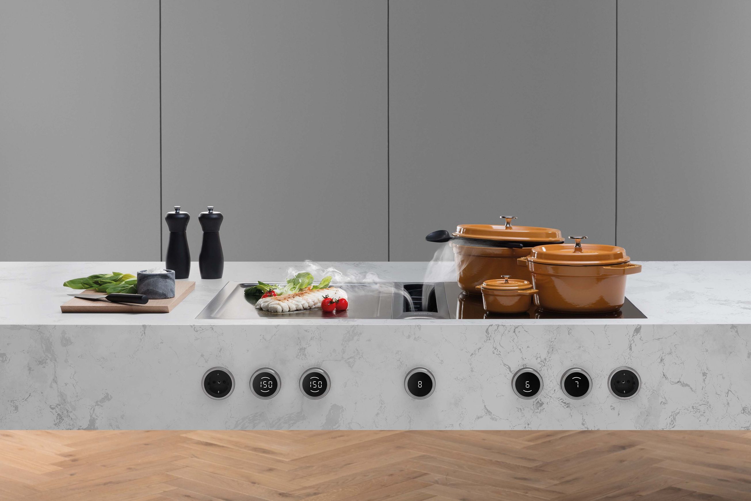 BORA Professional 3.0 | Combined Cooktop & Extractor