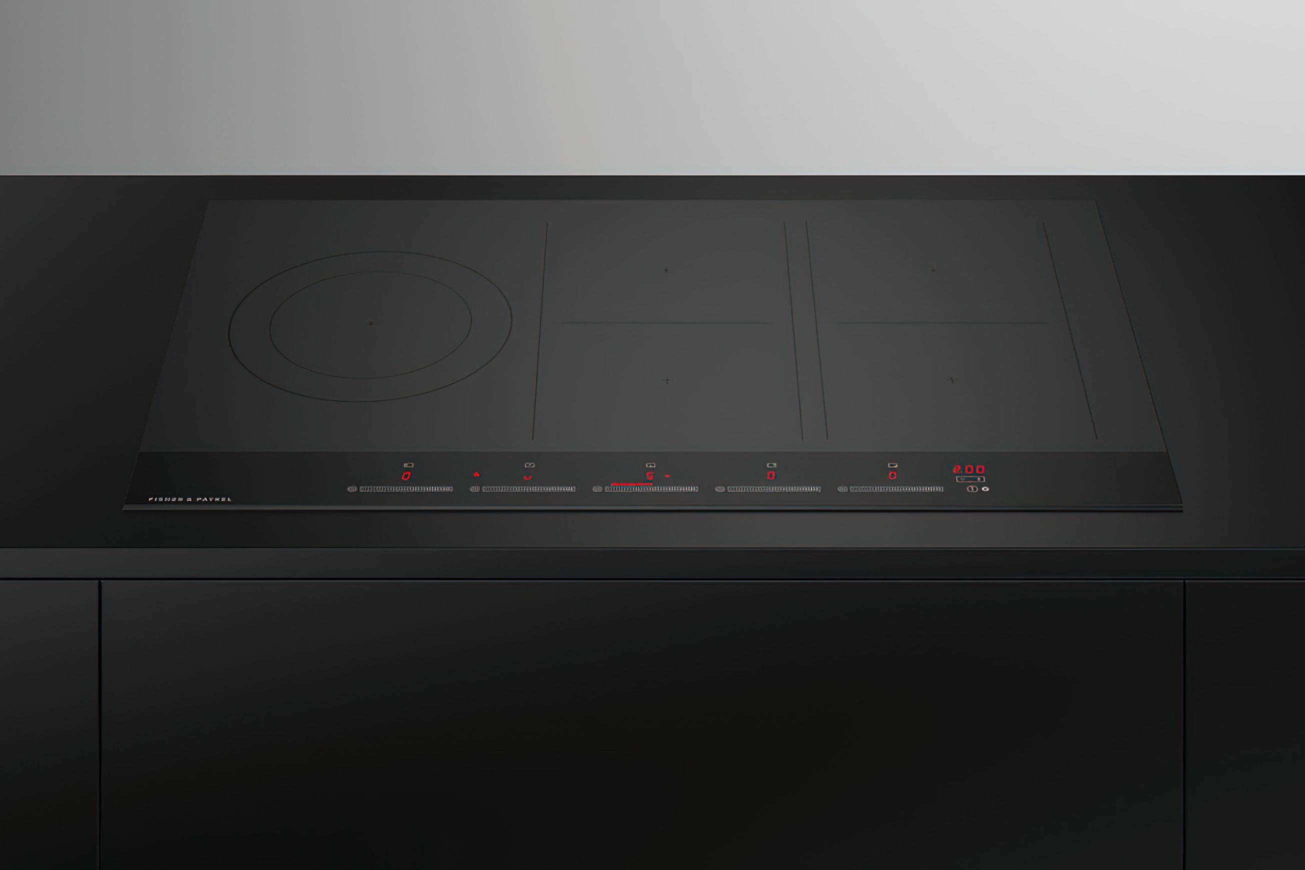 F&P Induction Cooktop, 90cm, 5 Zones W/ SmartZone