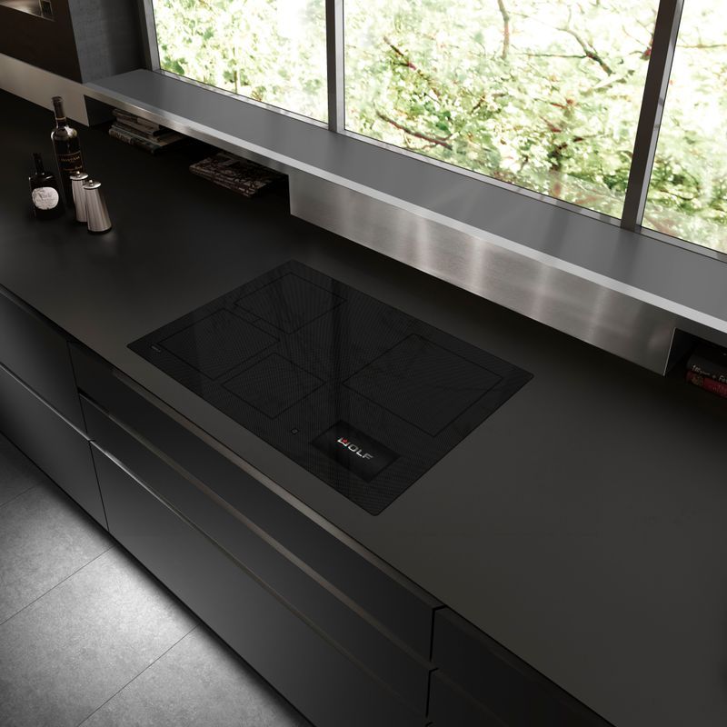 Wolf Contemporary Induction Cooktop 76cm ICBCI30460CB