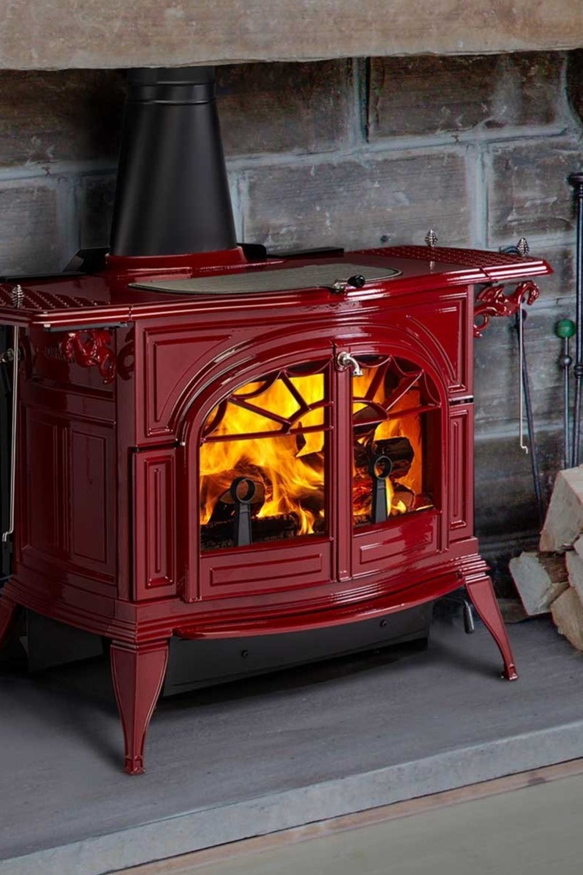 Vermont Castings Defiant Freestanding Wood Fire