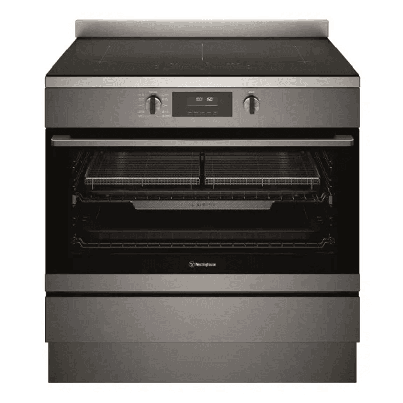 90cm Freestanding Induction Cooker - Dark Stainless Steel