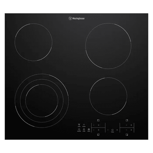 60cm Ceramic Cooktop - Black