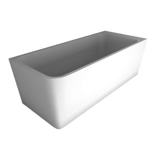 The Smith 1700mm Right Hand Corner Bath Gloss White