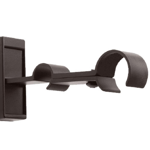 25mm/16mm Double Glide Curtain Bracket Concealed Fixing