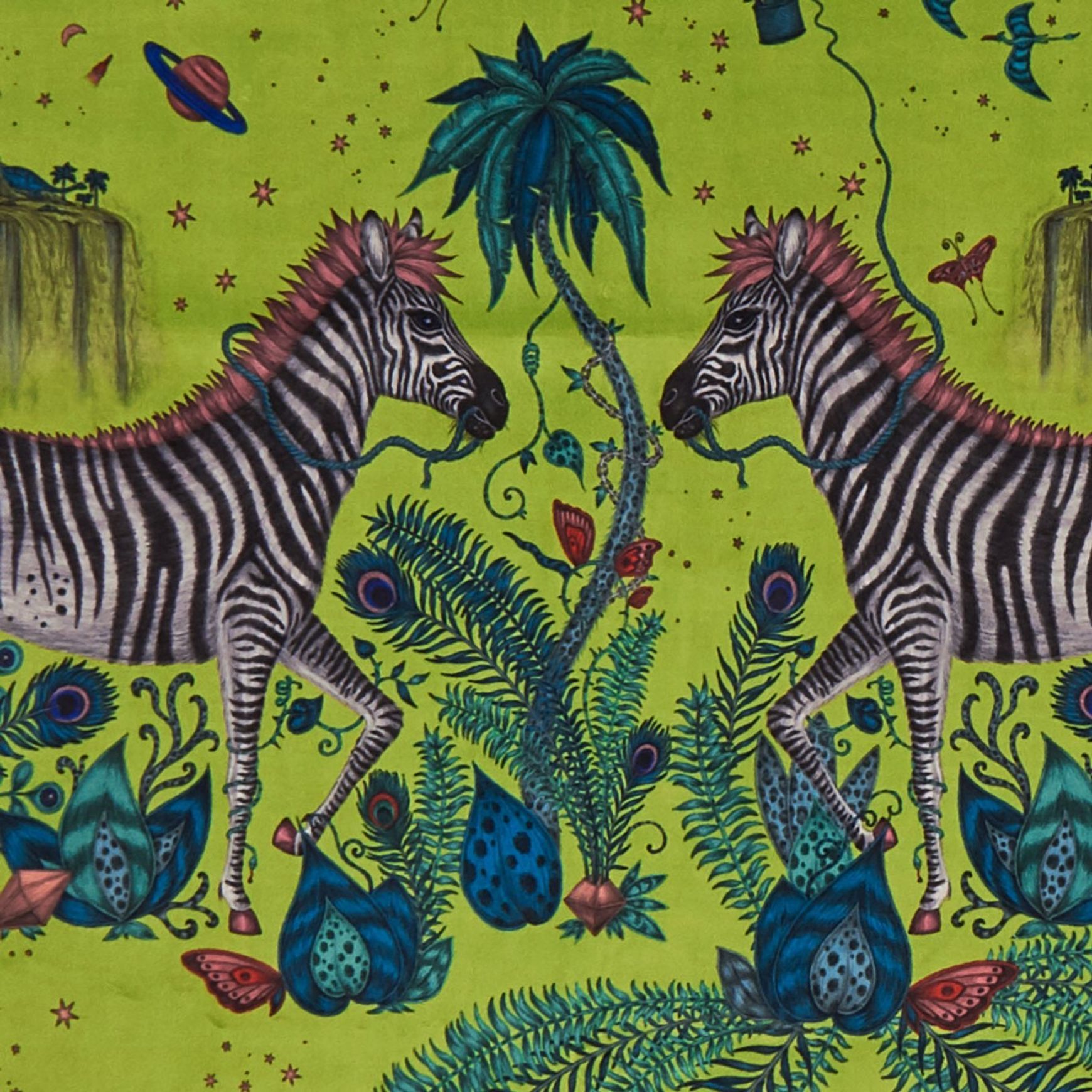 Clarke & Clarke Wilderie Fabric & Wallpaper Collection