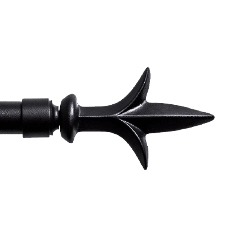 16mm Trident Finial