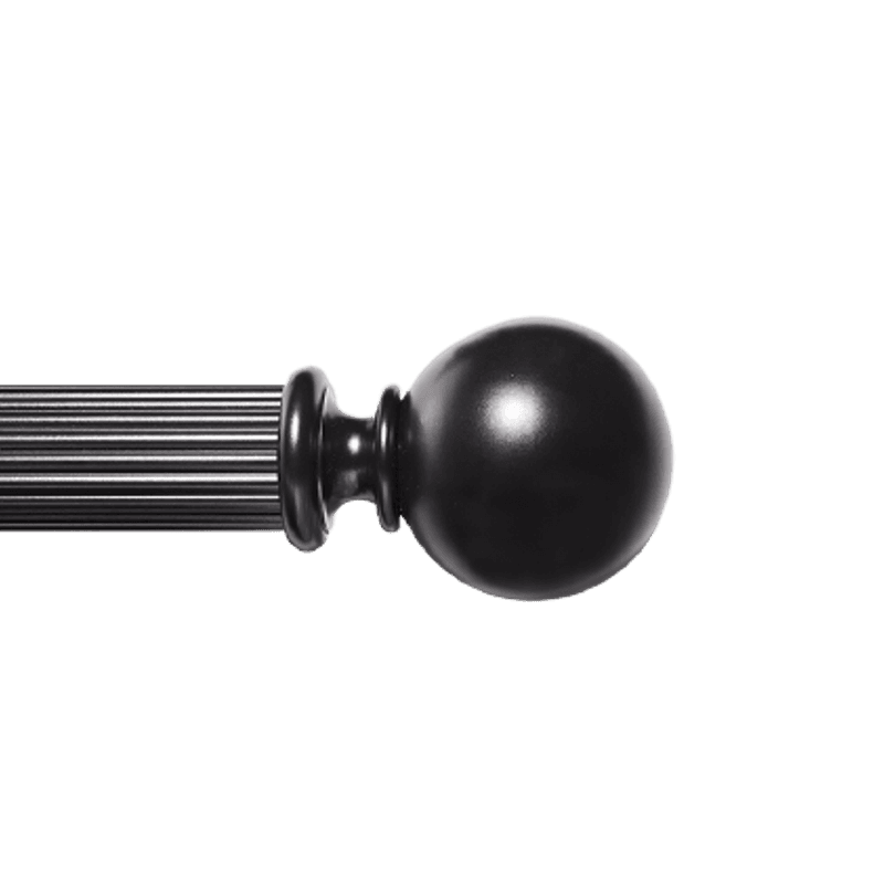 Allium Finial 40MM Reeded Rod