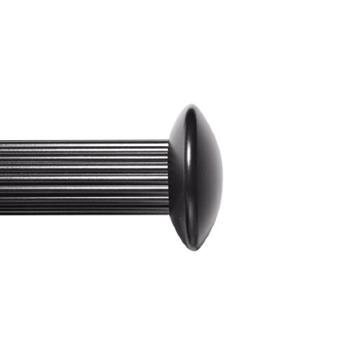 Disc Finial 40mm Reeded Rod