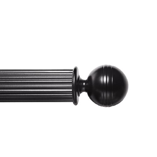 Thistle Finial 40mm Reeded Rod