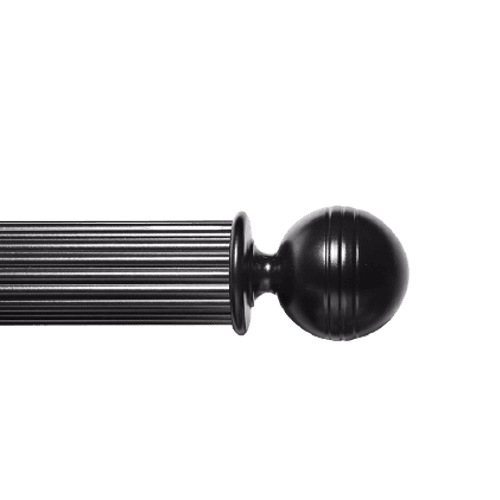 Thistle Finial 40mm Reeded Rod