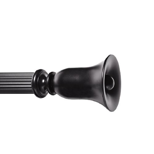 Tulip Finial 40mm Reeded Rod