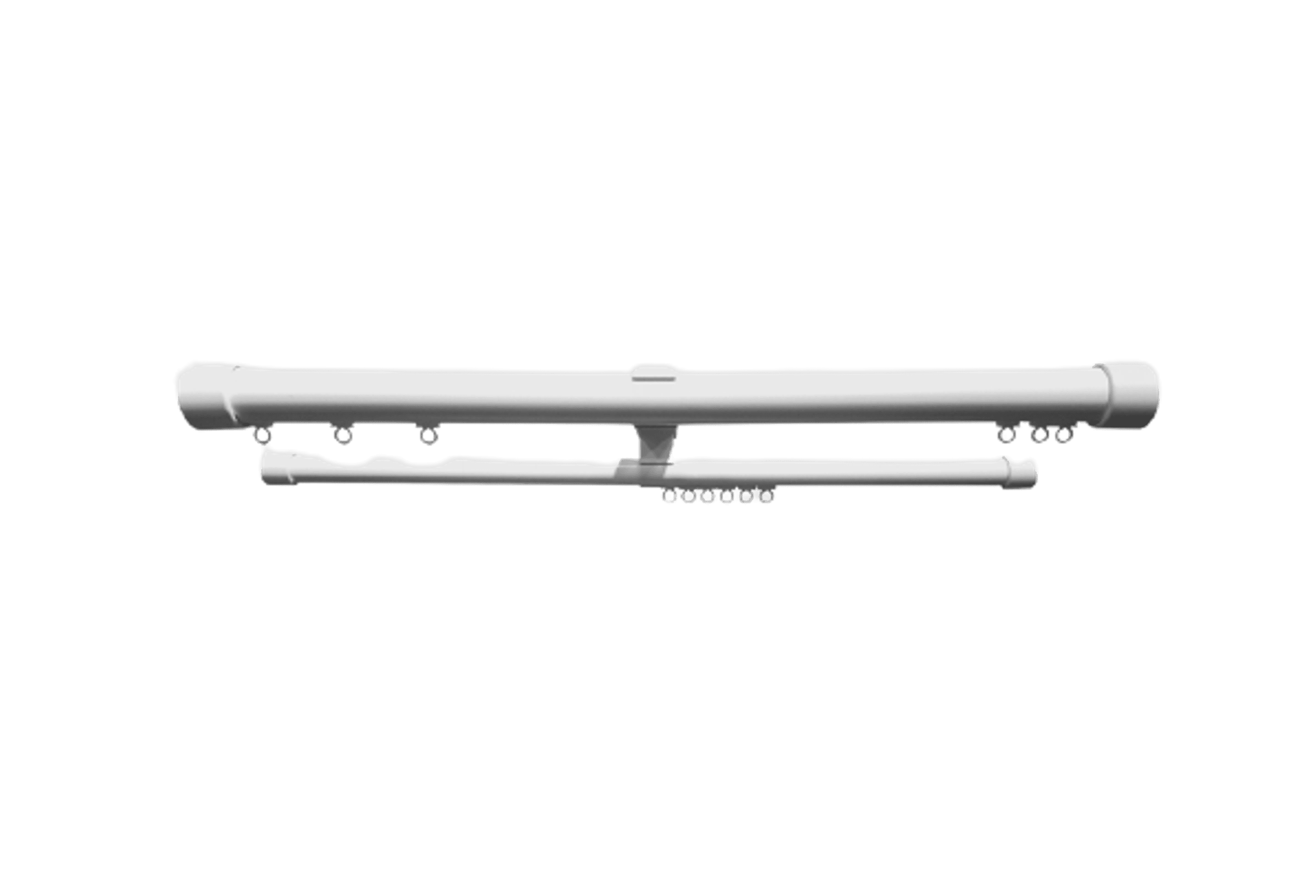 Double Glide System - 25mm Rod at Front, 16mm Rod at Back