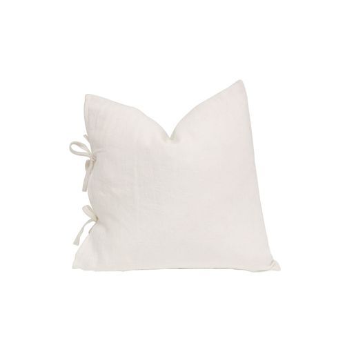 Tully Tie Cushion | Off White