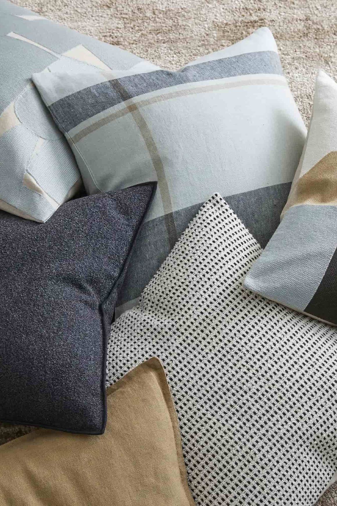 Weave Home Alberto Boucle Cushion - Midnight | 50 x 50cm
