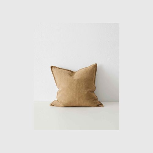 Weave Home European Linen Como Cushion - Clay | Three Sizes